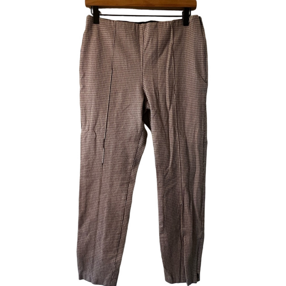 Banana Republic Pants - Banana Republic Women's Tan Checkered Cargo Pants 10